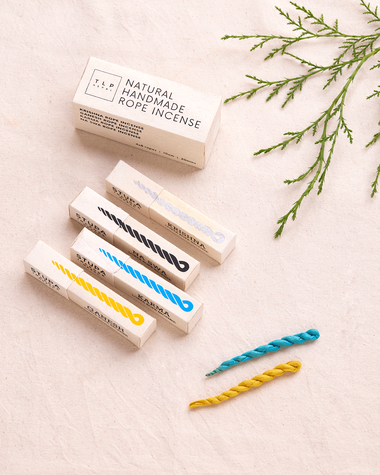 Hand rolled Rope Incense